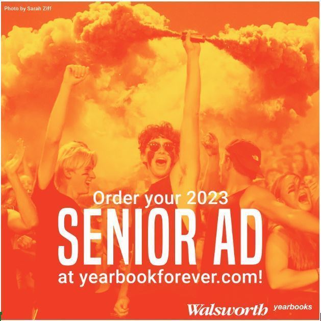 Order your 2023 Senior ad at yearbookforever.com